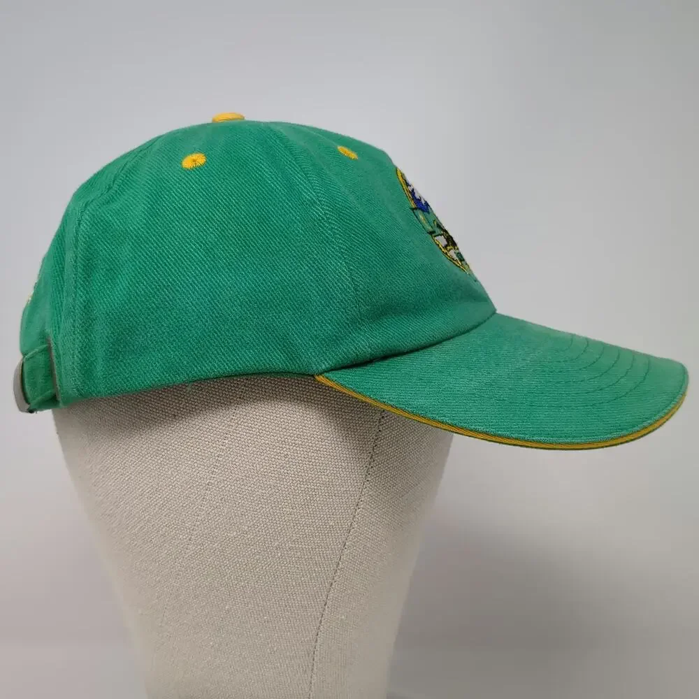 Baseball Cap Green One Size Kerry Ireland GAA Crest Embroidered Hat Slideback